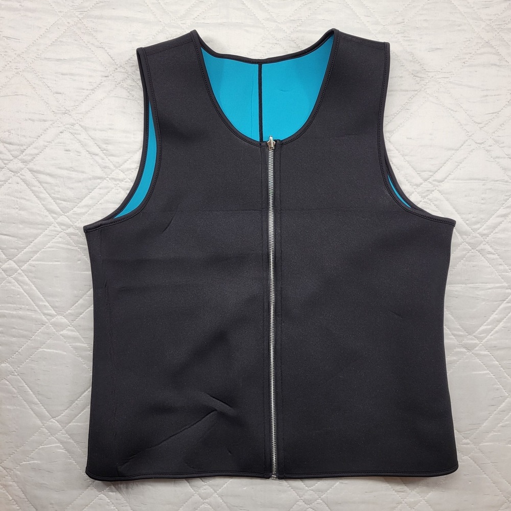 NonEcho Wetsuit Top‎ Women Neoprene full zip vest size XL